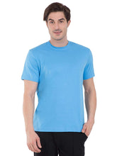 गैलरी व्यूवर में इमेज लोड करें, Men's Regular Fit Basic Plain Cotton T-Shirt