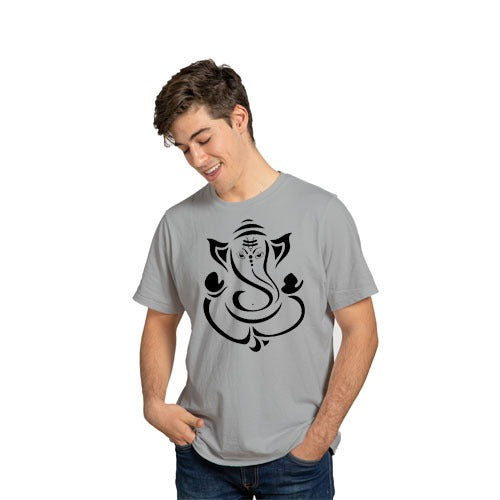 Ganesha  Printed Dri Fit Tshirt For Men