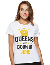 Load image into Gallery viewer, Feel Good Birthday Queen Tshirts for Women