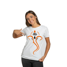 Load image into Gallery viewer, Ganpati Bapa Moorya Printed Dri Fit Tshirt For Women