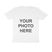 गैलरी व्यूवर में इमेज लोड करें, Your Photo On Cotton T-Shirt For Mens