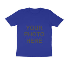 गैलरी व्यूवर में इमेज लोड करें, Your Photo On Cotton T-Shirt For Mens