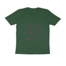 गैलरी व्यूवर में इमेज लोड करें, Your Photo On Cotton T-Shirt For Mens