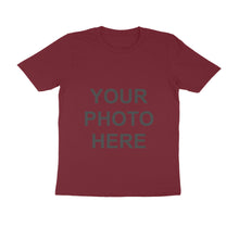 गैलरी व्यूवर में इमेज लोड करें, Your Photo On Cotton T-Shirt For Mens