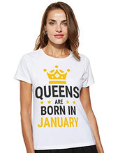 Load image into Gallery viewer, Feel Good Birthday Queen Tshirts for Women