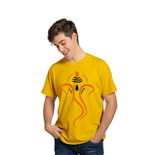 गैलरी व्यूवर में इमेज लोड करें, Ganpati Bapa Moorya Printed Dri Fit Tshirt For Men
