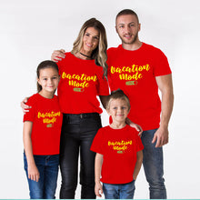 Load image into Gallery viewer, Vacation Mode On Family Cotton Tshirts
