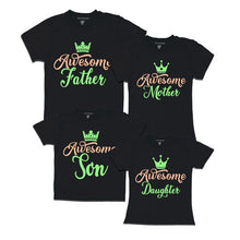 Load image into Gallery viewer, Awesome Family Cotton T-shirts

