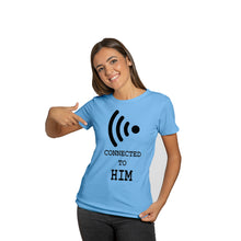 Load image into Gallery viewer, Connected To Him &amp; Her Printed Tshirt for Couple
