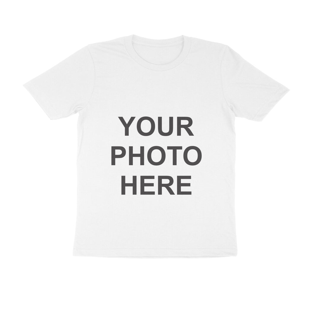 Your Photo On Cotton T-Shirt For Mens