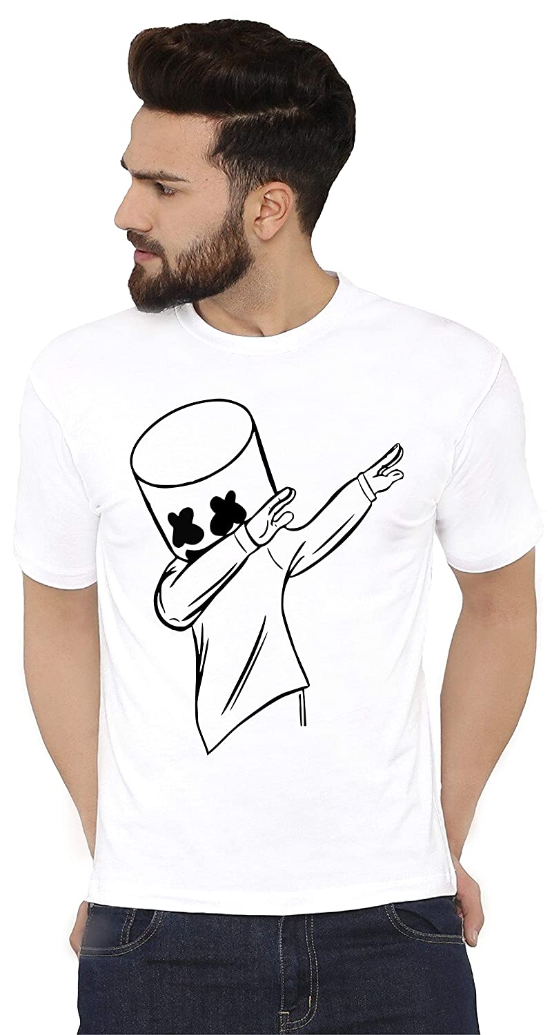 Marshmellow Printed Dri Fit Tshirt For Men