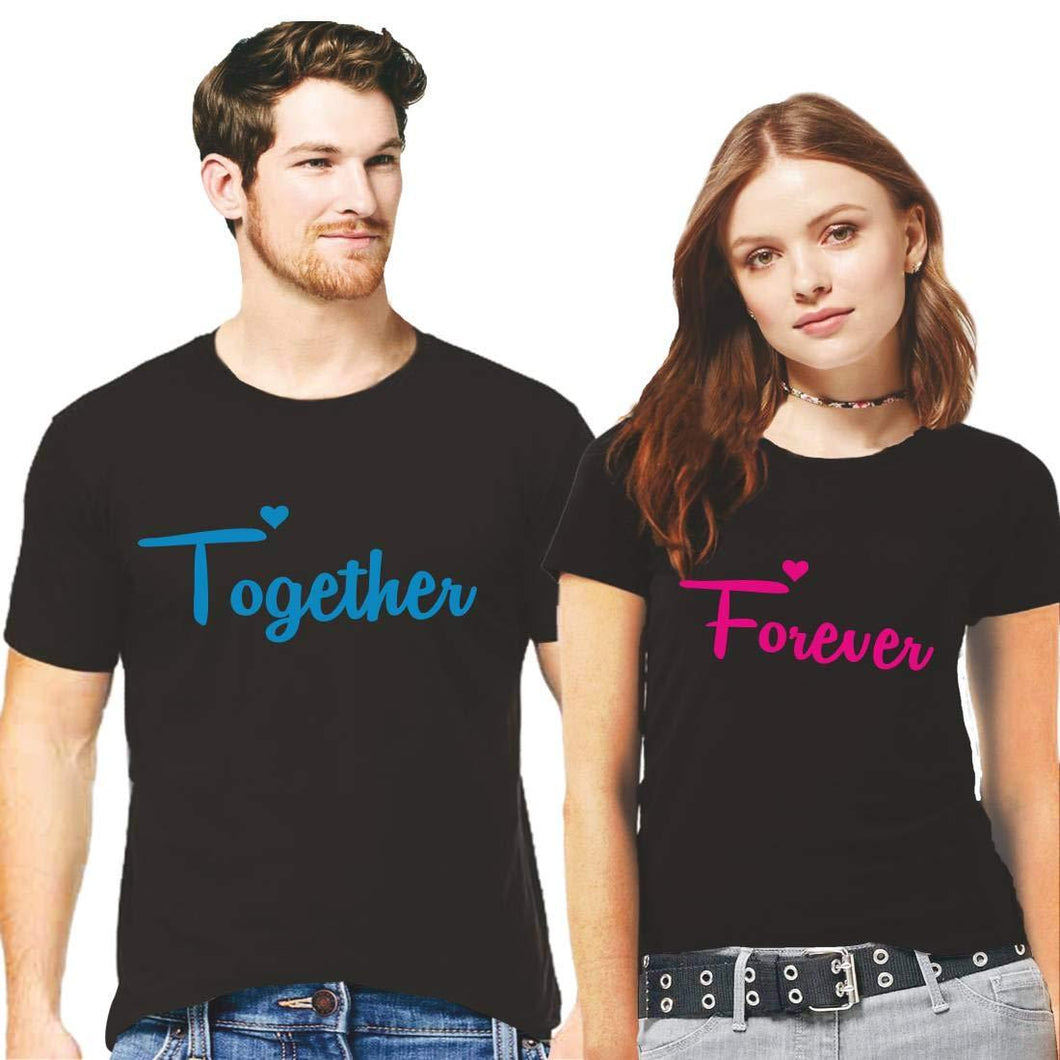 Together & Forever Couple Tshirt