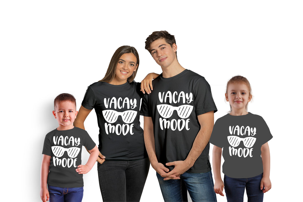 Vacacy Mode Family Cotton Tshirts